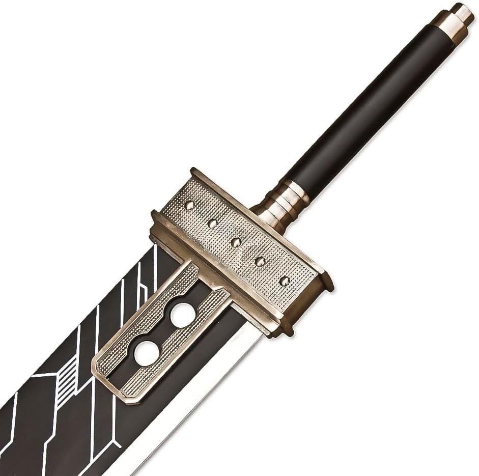 54″ Handmade Stainless Steel Cloude Strifee Buster Metal Sword