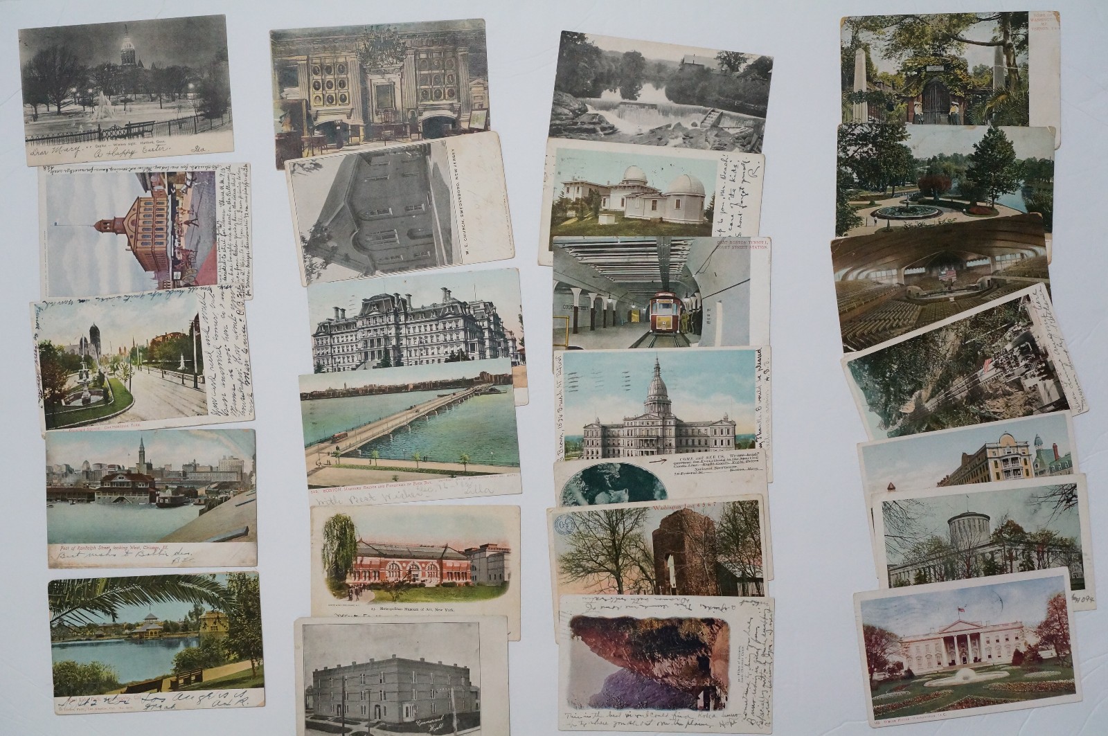 Postcard LOT 95 UNDIVIDED BACK Antique Old Post Cards United States Vintage Huge