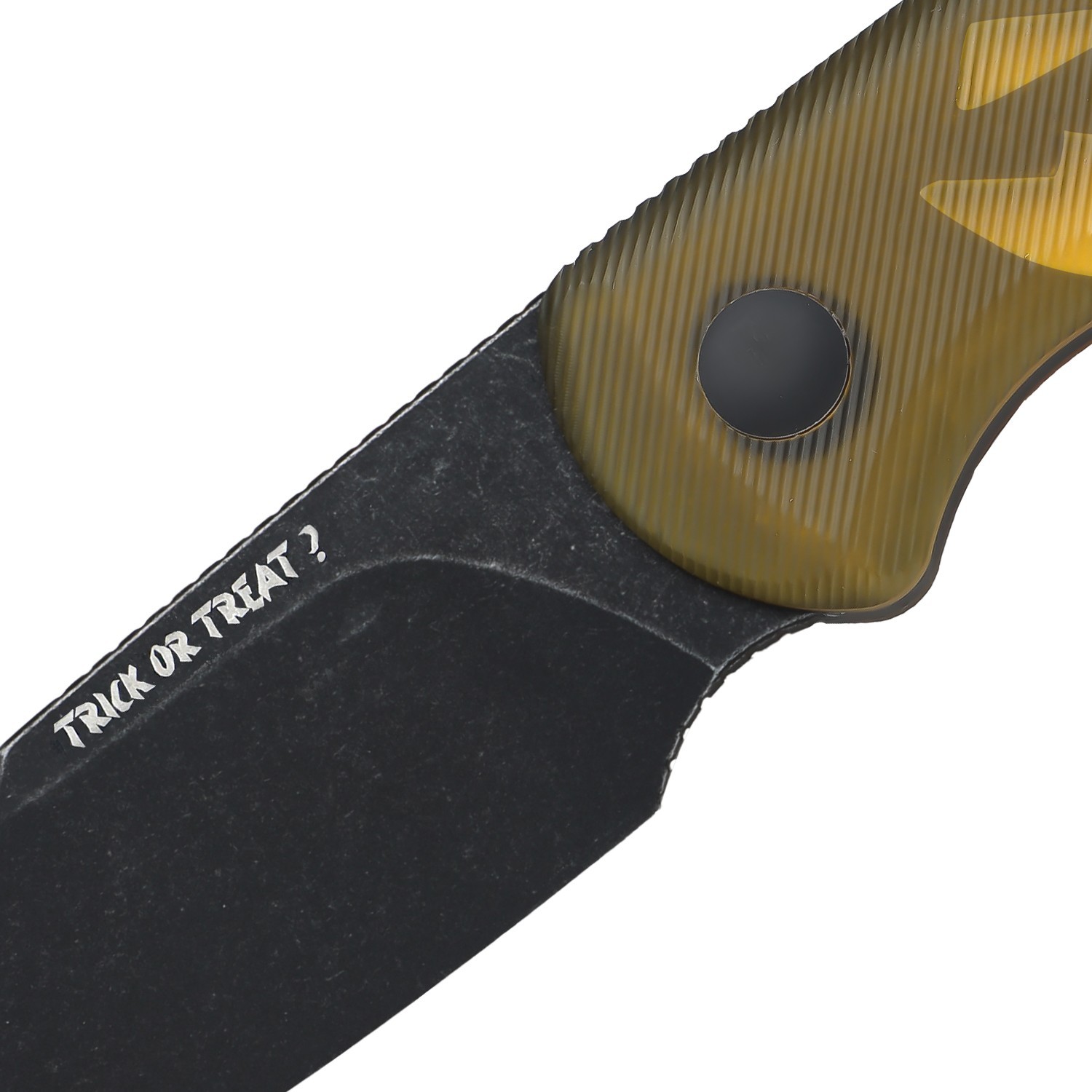 Kizer Halloween Drop Bear Fix Fixed Knife 14C28N Blade PEI Handle With Sheath