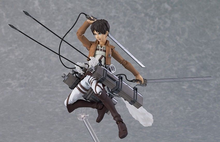Attack on Titan Eren Yeager Shingeki no Kyojin Action Figure w/Accessory 5″ Toys