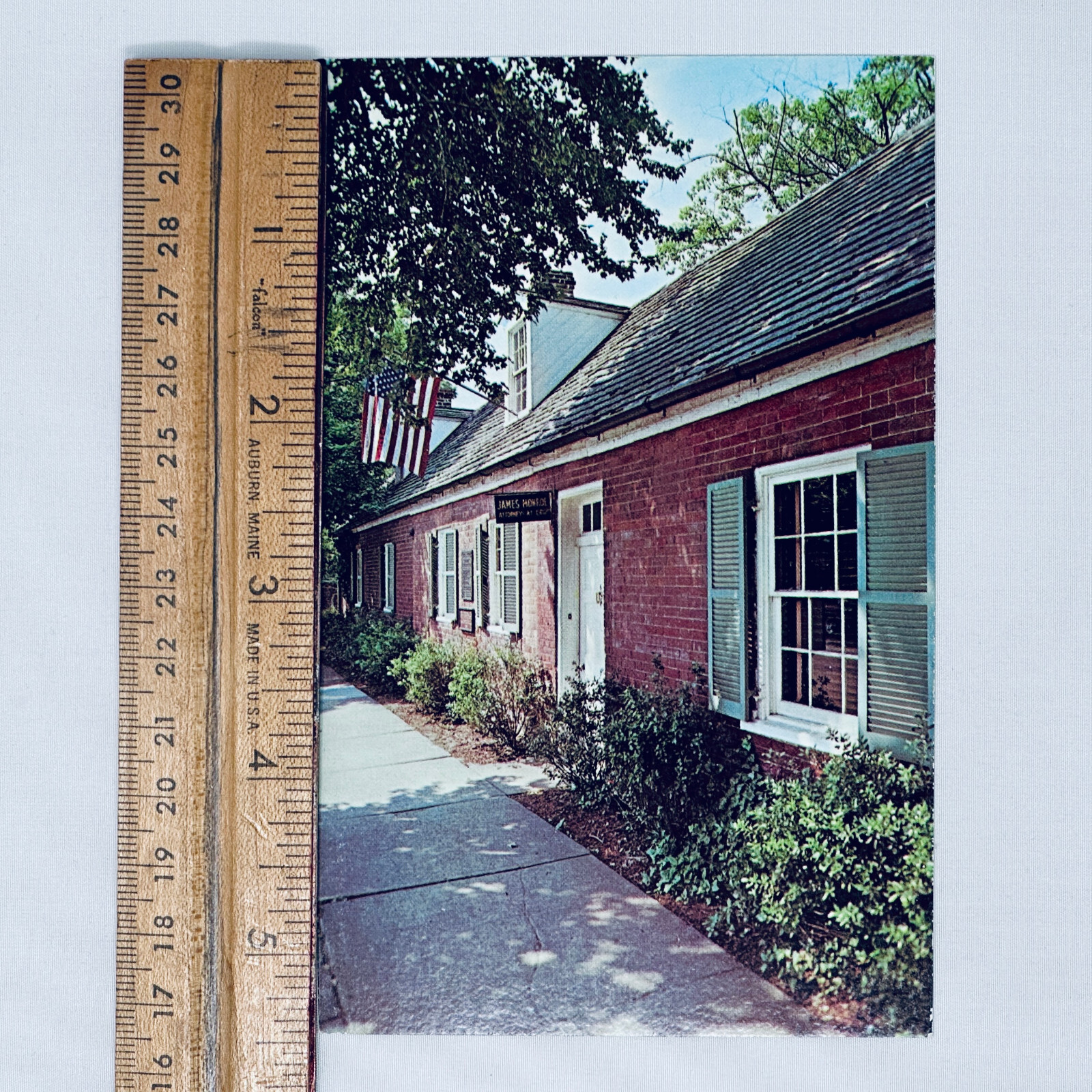 James Monroe Law Office Museum & Memorial Library Virginia Postcard Unposted