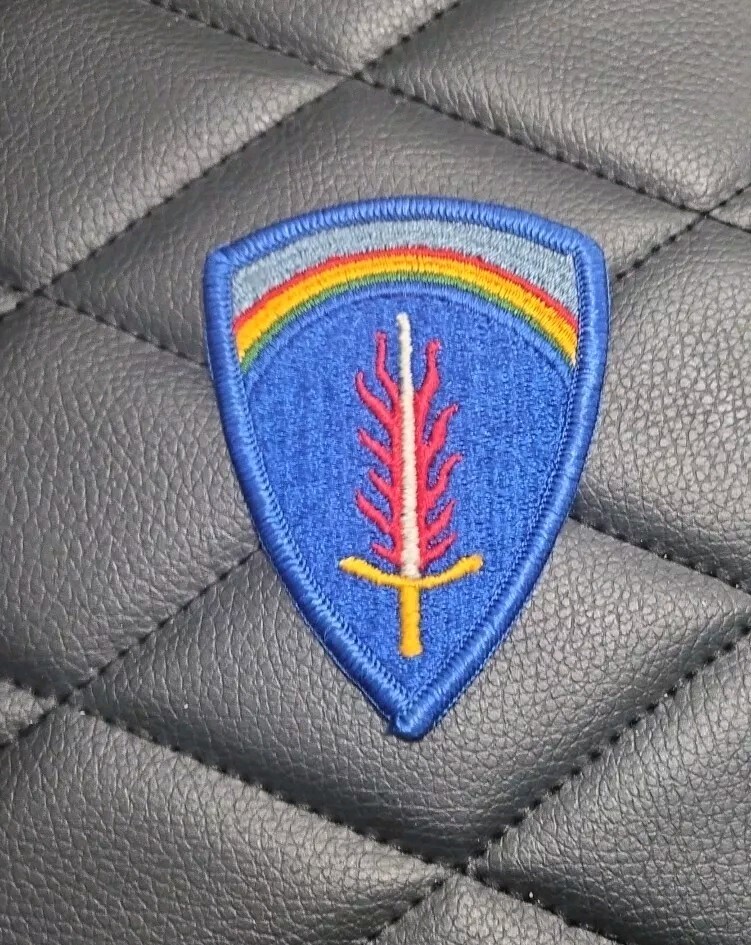 Military Patch Badge US European Theater Command Patch