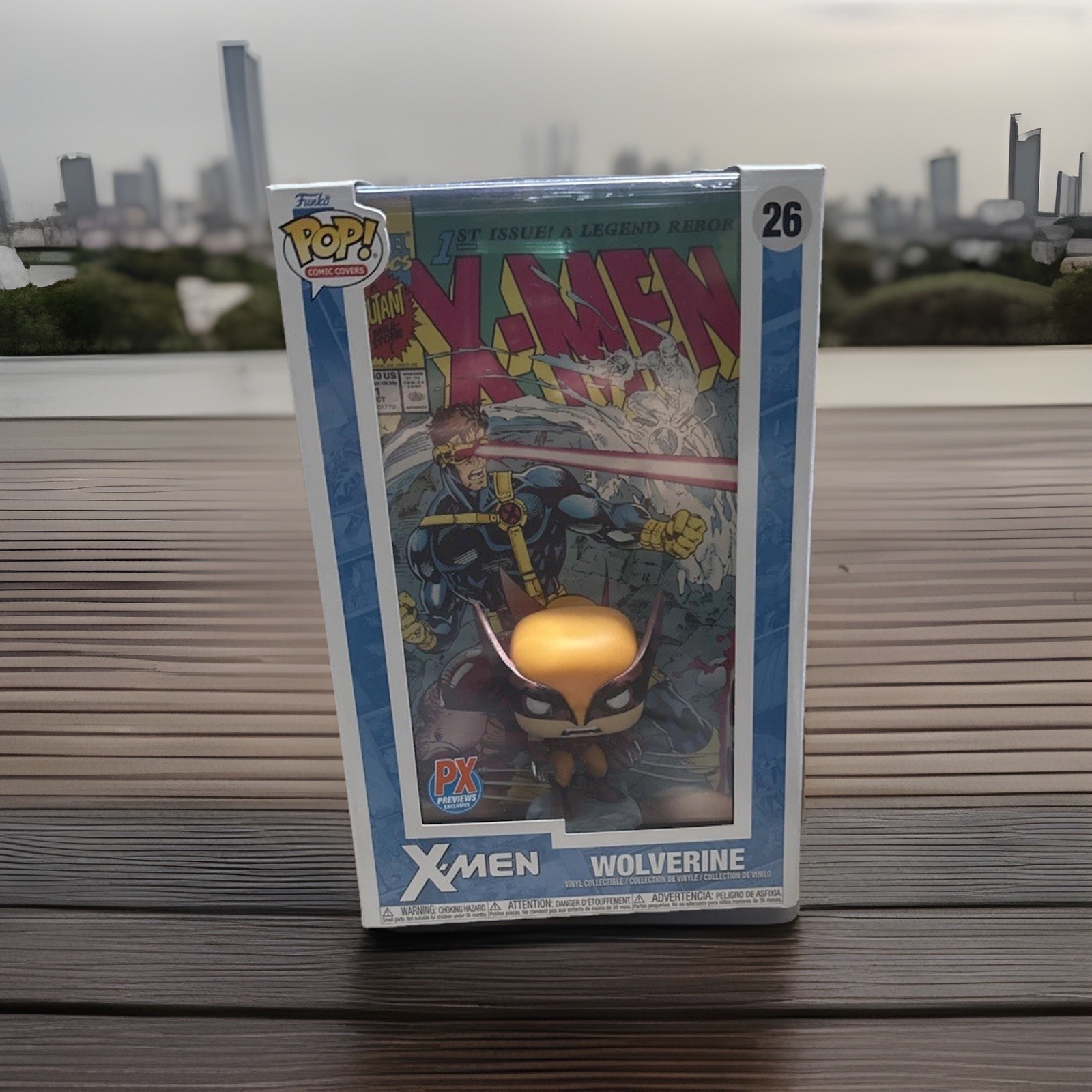 Funko Pop! Comic Book Cover with Case: Marvel – Wolverine – Diamond Comics…