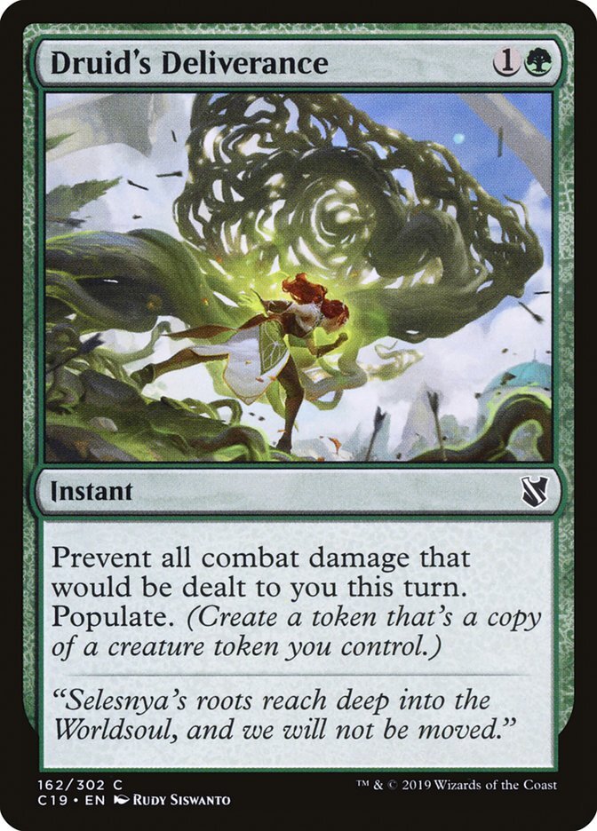 Druid’s Deliverance [Commander 2019] Magic MTG