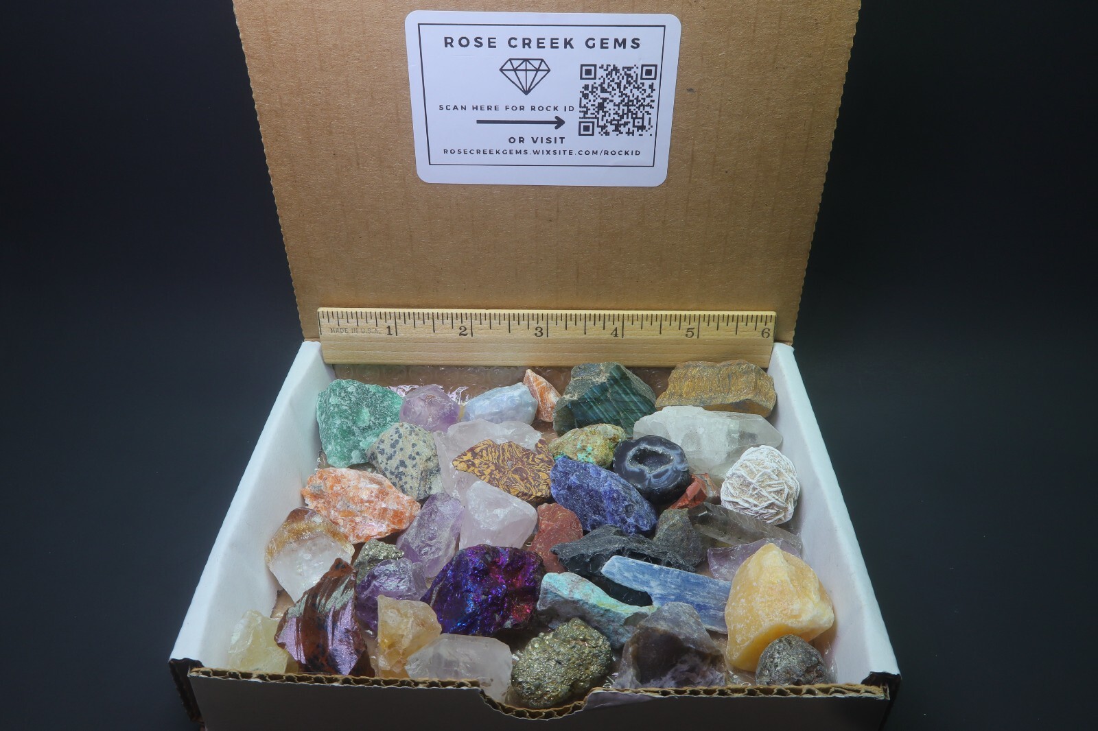 Crafters Collection 1 Lb Natural Crystals Mineral Specimens Mixed Gemstones