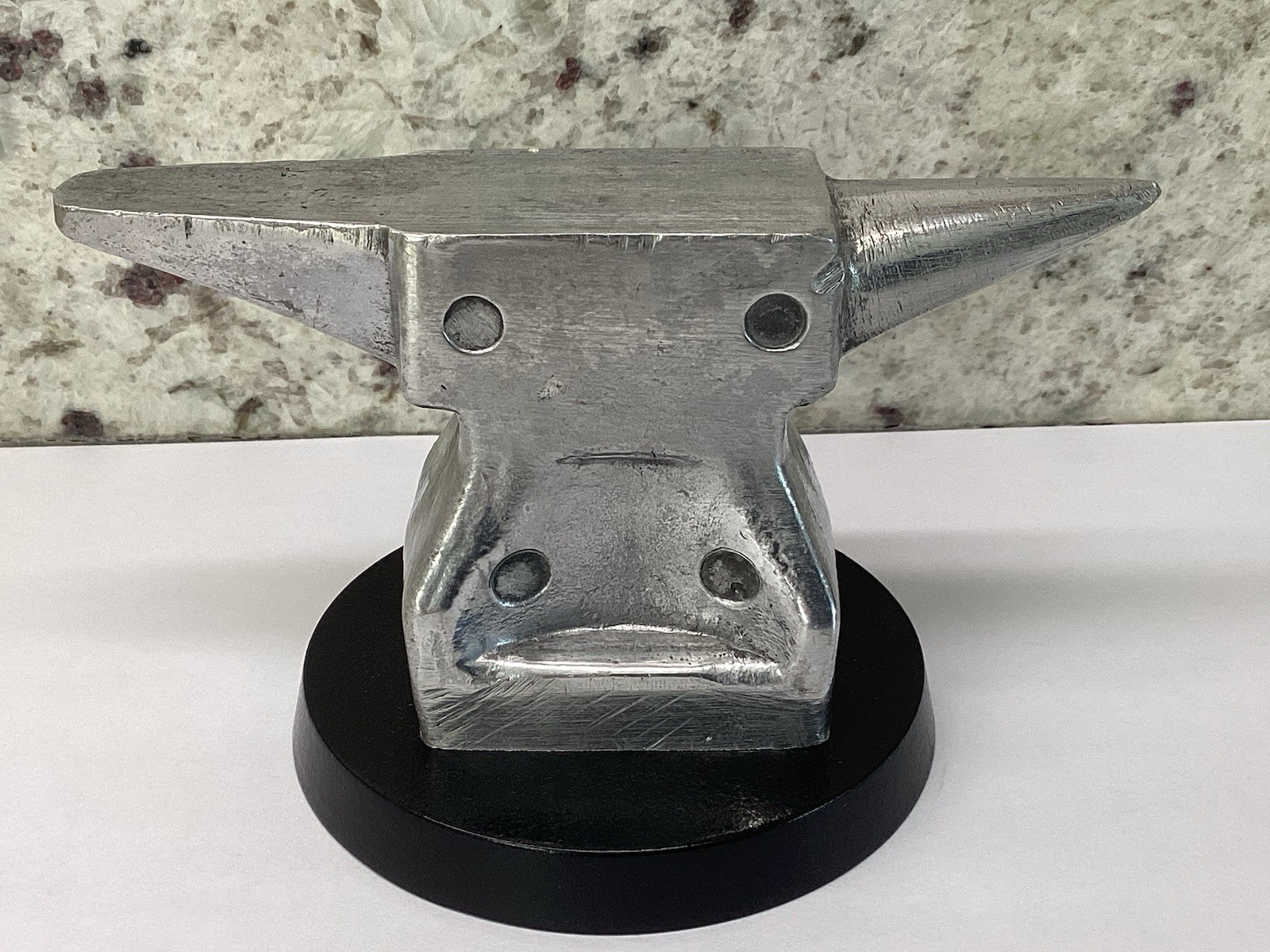 Volkswagen VW Branded Aluminium Miniature Anvil Employee Retirement Gift Mascot