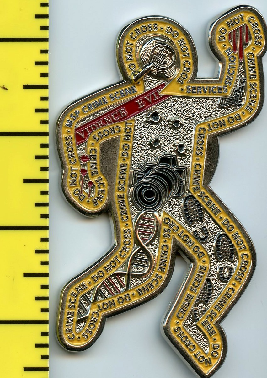 Philadelphia Police Crime Scene Unit „Chalked Outline Victim“