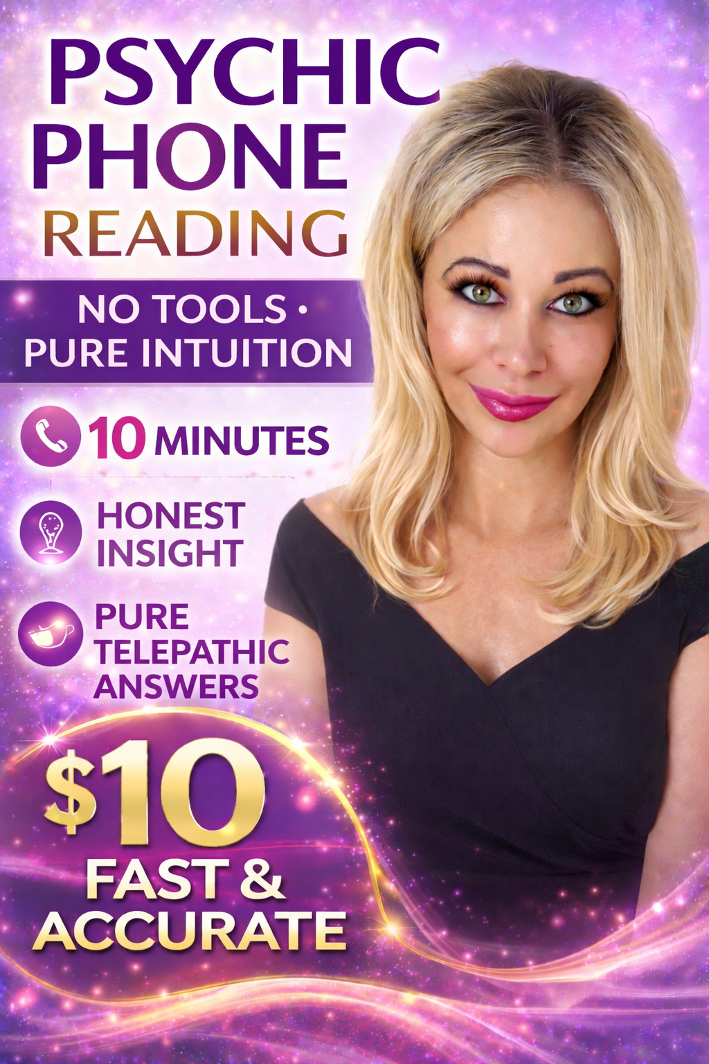•INTUITIVE PHONE READING • NO TOOLS • LOVE • RELATIONSHIPS • CAREER