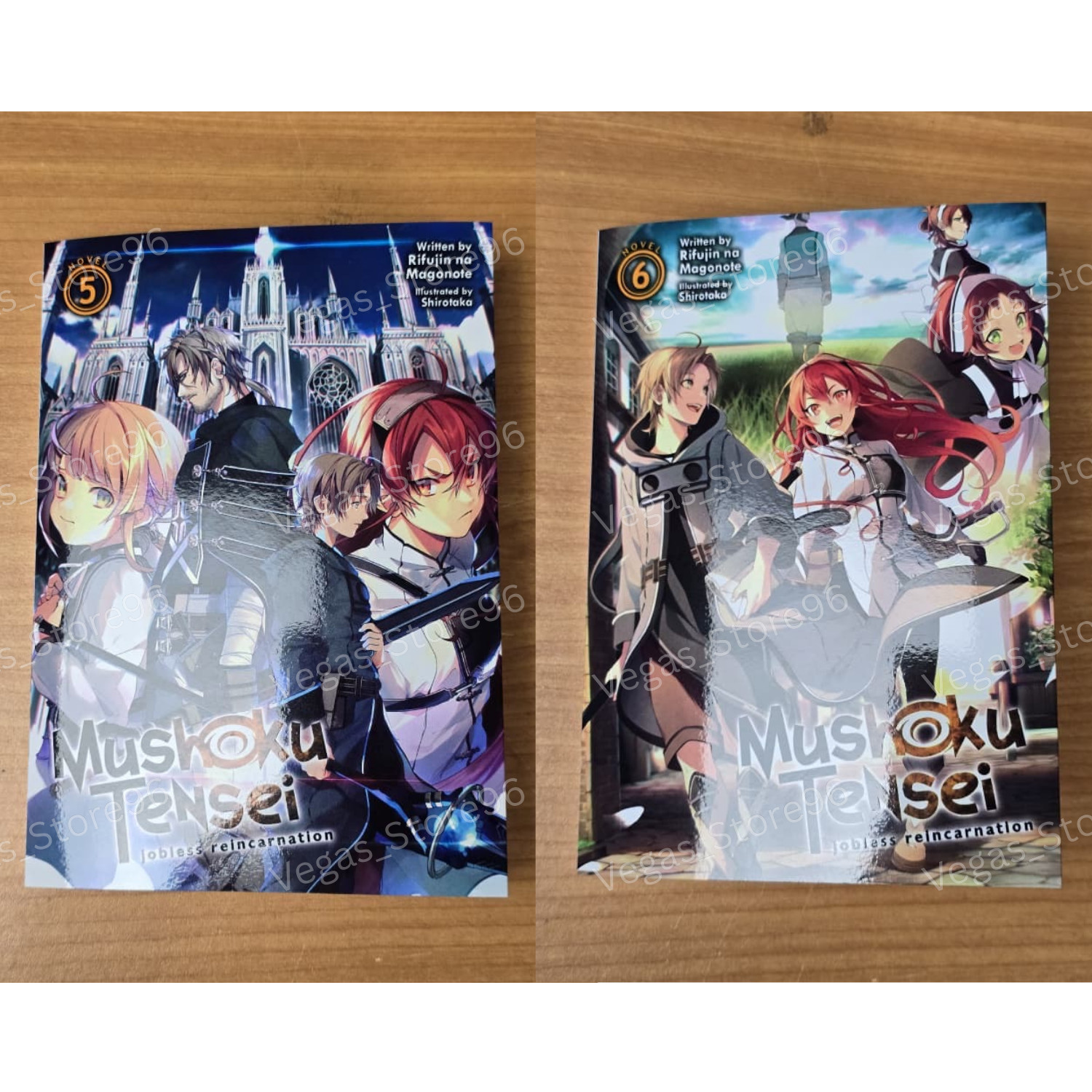 Mushoku Tensei: Jobless Reincarnation Light Novel English Volume 1-26 Full Set