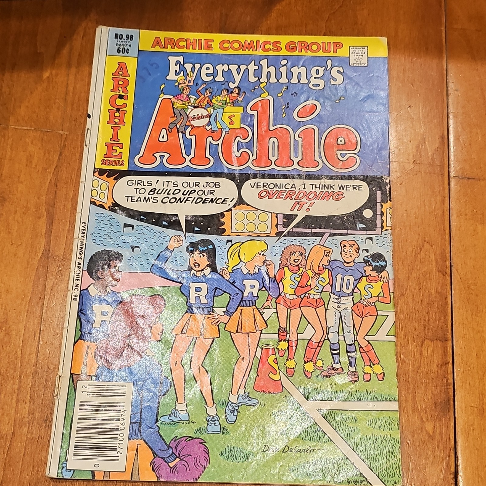 Archie Comics Group Everything’s Archie #98 1981 Dan DeCarlo Archie Veronica