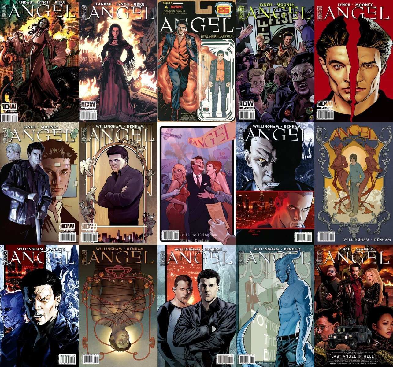 Angel #25-32 (2009-2017) Limited Series IDW Publishing – 15 Comics