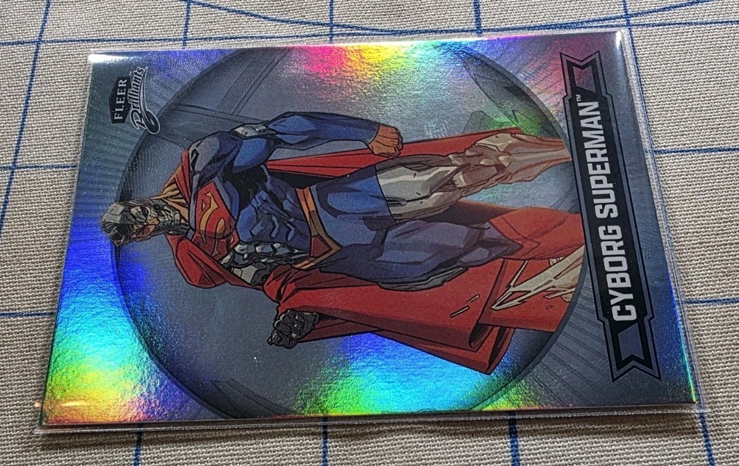 Fleer Brilliants – Cyborg Superman #69 – Regular Base – DC Comics Card