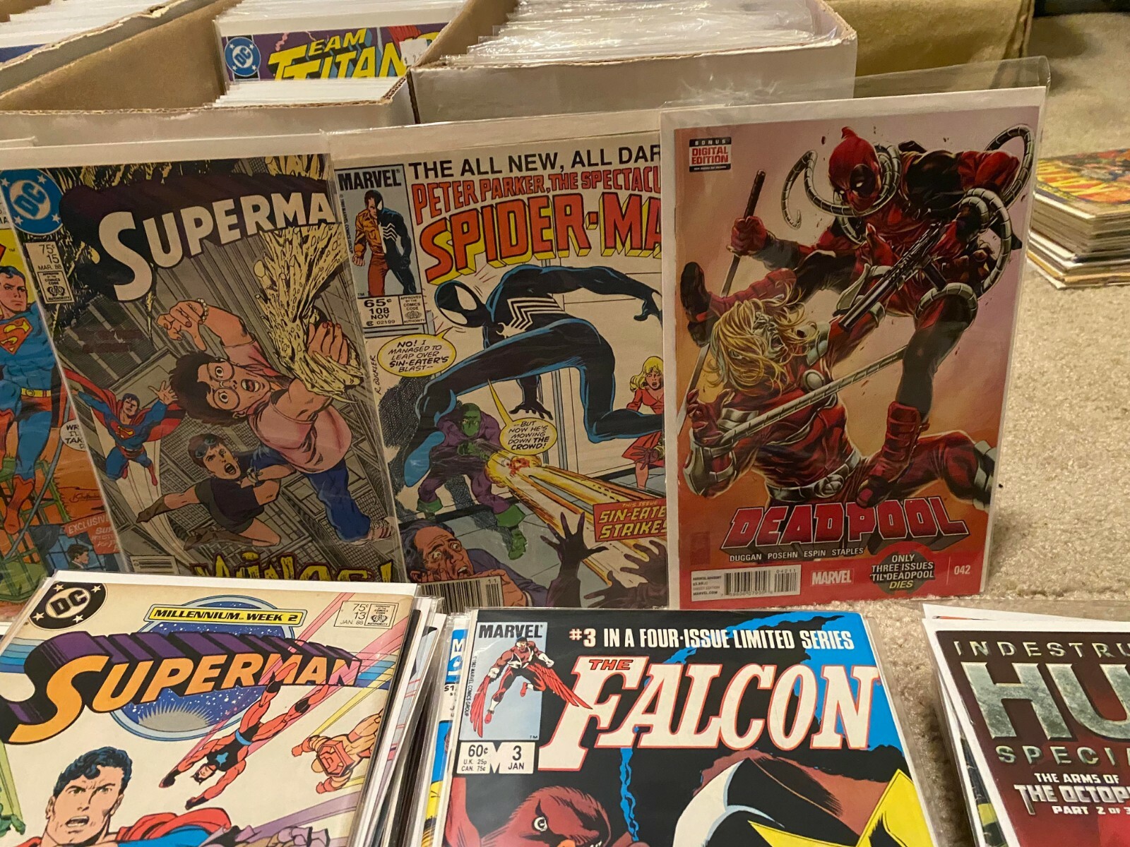 LARGE 25 COMICS BOOK LOT-MARVEL, DC, INDIES- FREE/Fast Shipping! VF to NM+ ALL