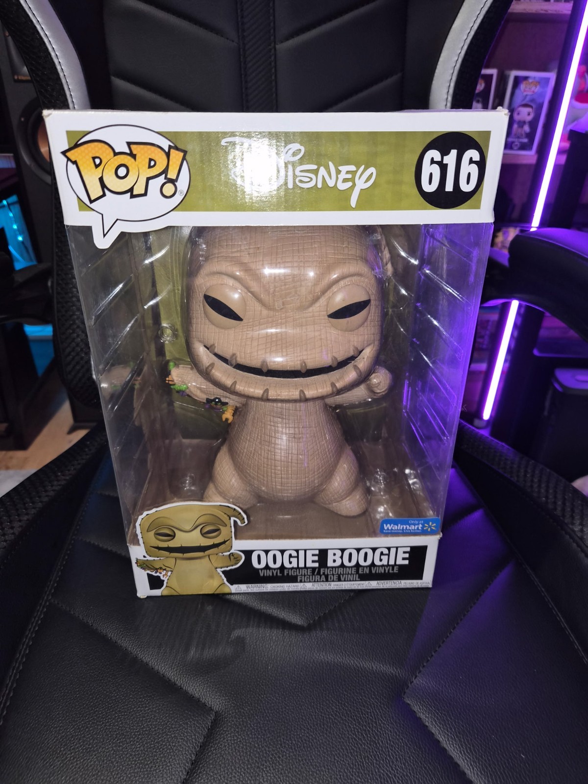 Funko Pop! Nightmare Before Christmas- Oogie Boogie- Wal-Mart Exclusive Jumbo10″