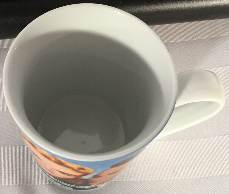 Anne Taintor Porcelain Mug She Thought of Him Fondly Plan B Coffee Humor 