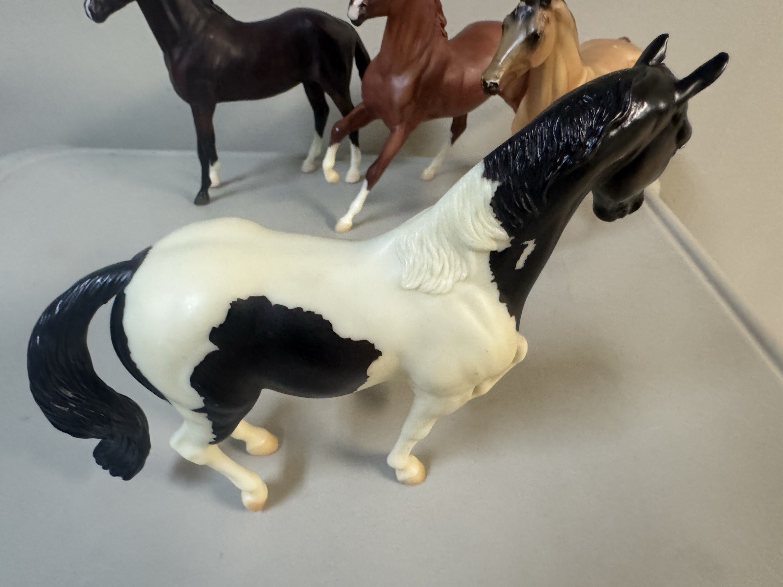 Breyer Bonanza/Ponderosa Rare TSC 2009 Classic PONDEROSA Horse 4Pieces #300311