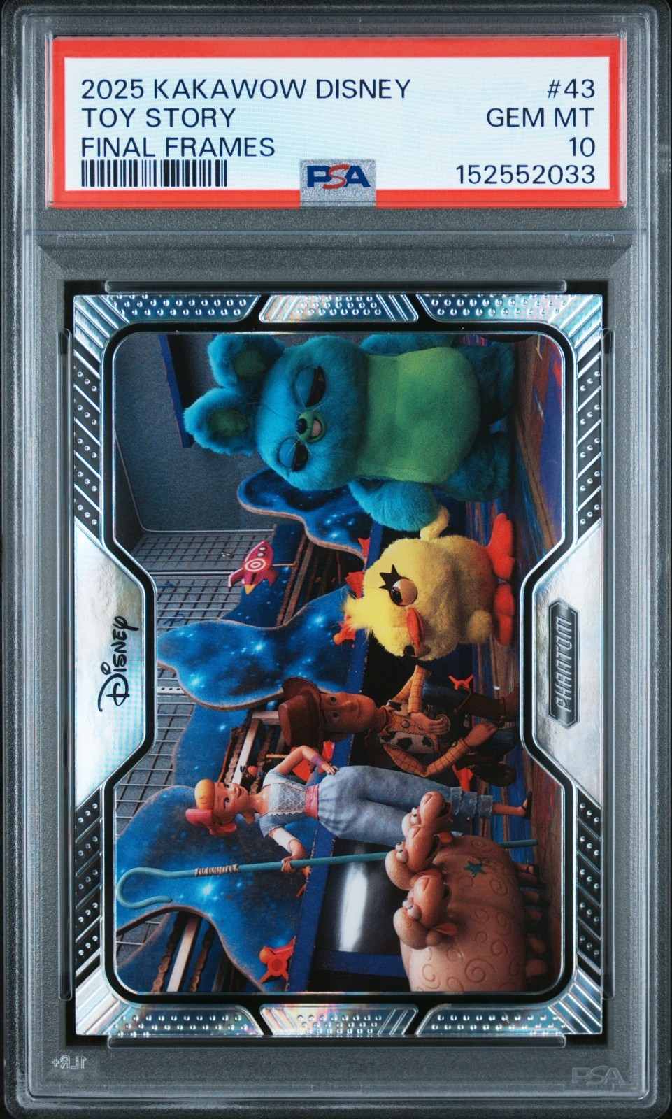 Toy Story – 2025 Kakawow Phantom Disney Final Frames PSA 10