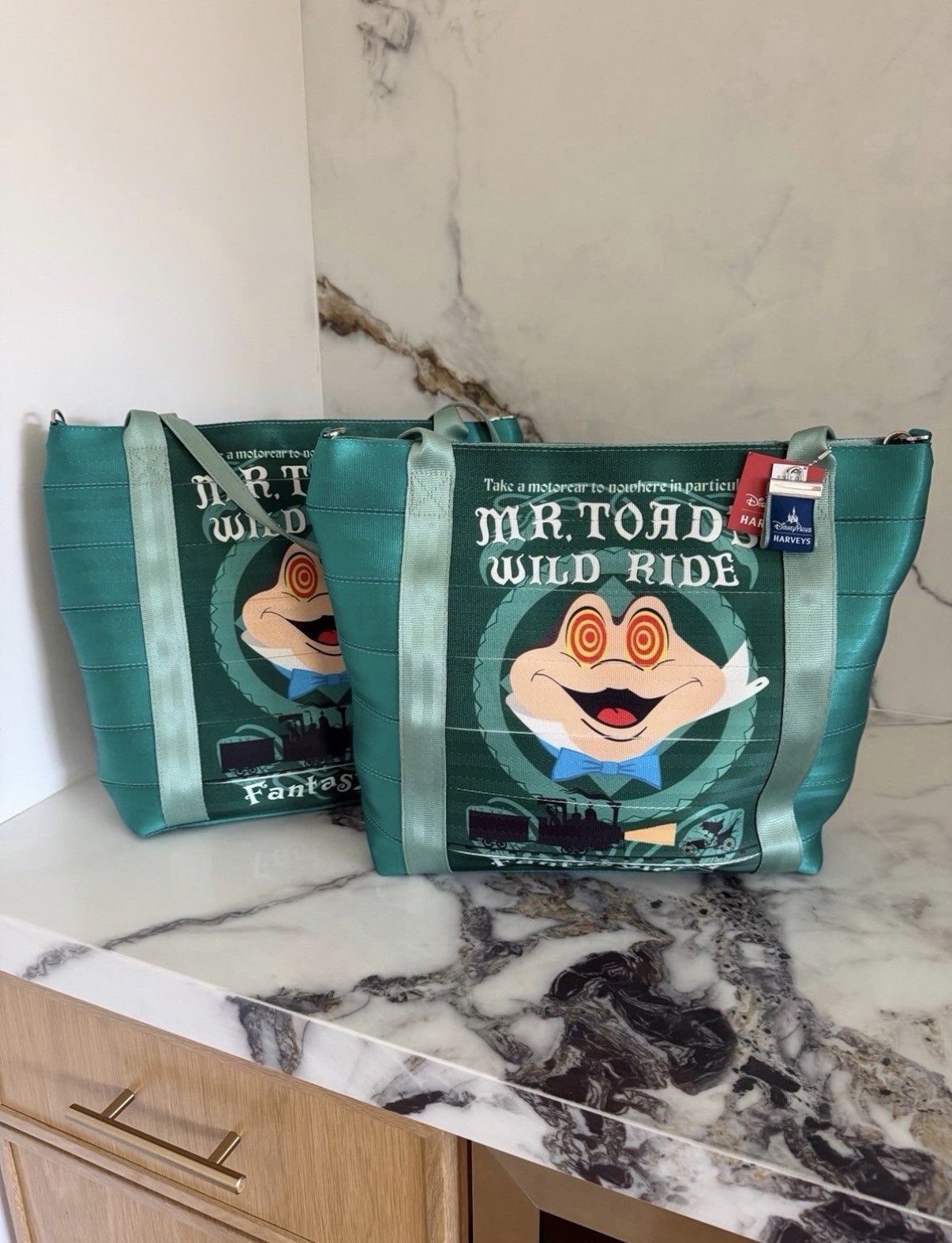 2026 Disney Parks Mr Toad Tote by Shopharvey!! READY TO SHIP!!