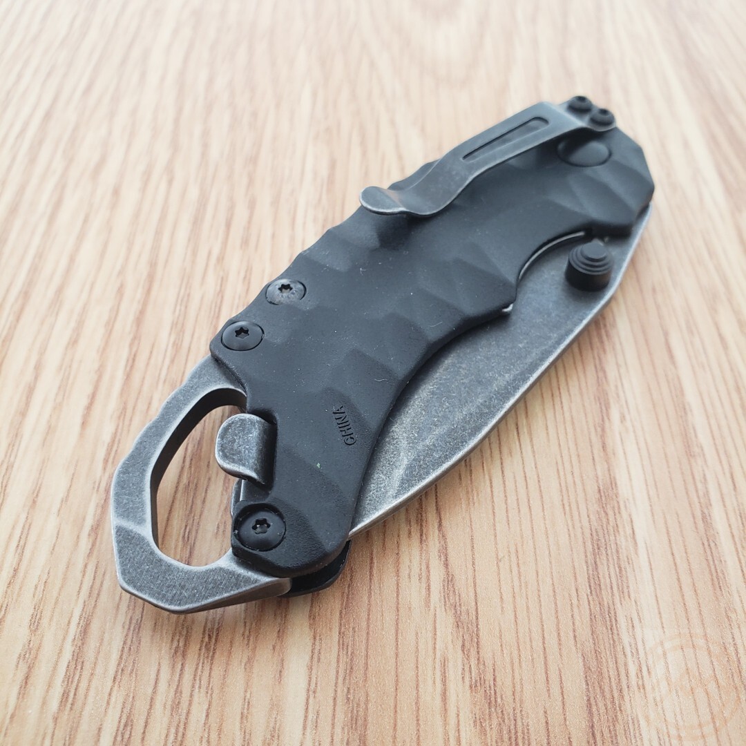 Kershaw Shuffle II Folding Knife 2.5″ 8Cr13MoV Steel Blade Black GRN Handle