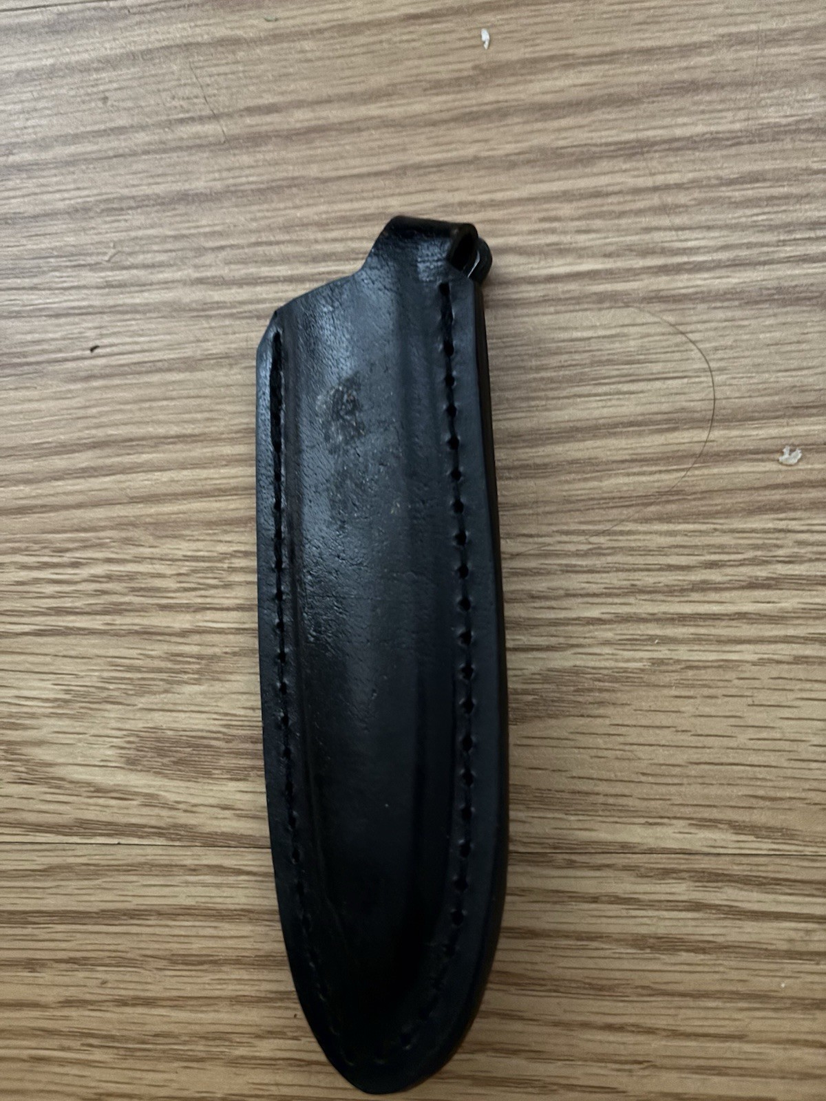 UNBRANDED BLACK 5″ FIXED BLADE BELT LOOP CASE WITH CLOSE LOOP