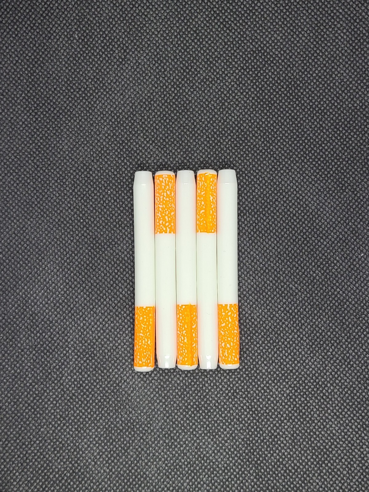 5 Ceramic Bat One Hitter Cigarette Style Pipe LARGE Dugout 3 inch Ceramic Pipe