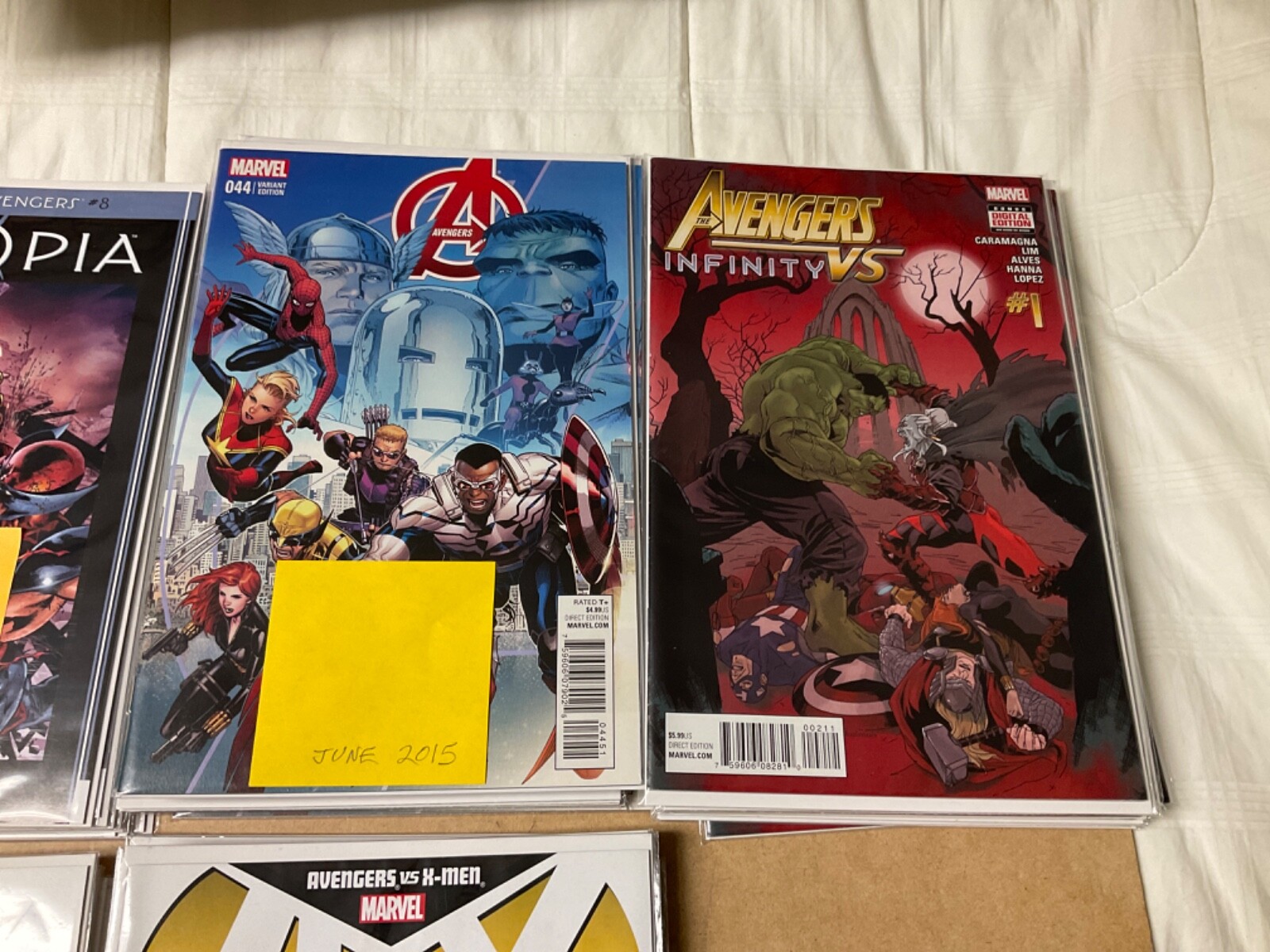Group of 13 Avengers comics…2009-2017..read description