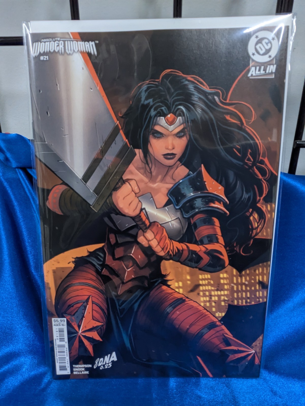 Absolute Wonder Woman: #21 [David Nakayama CVR B] 2024. We Combine. We Pack Well