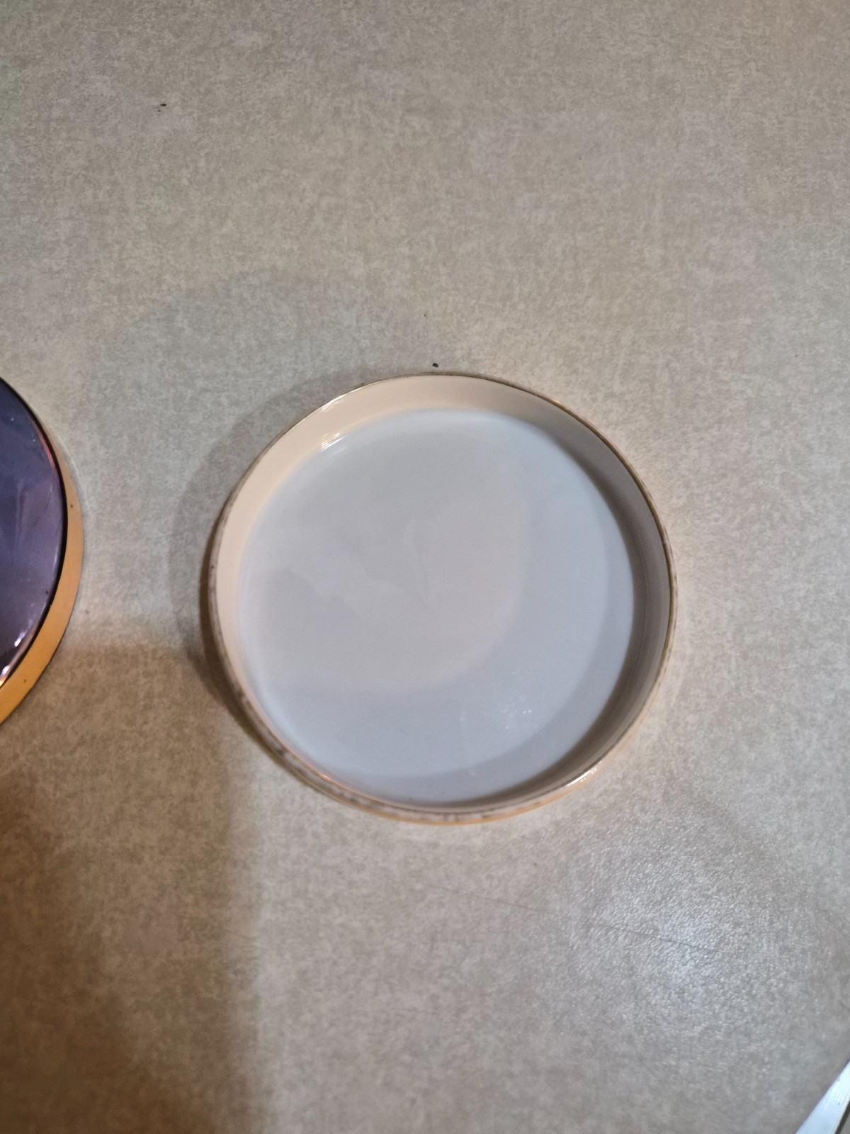 Noritake Art Deco Lusterware Powder Box The Troubadour Pierrot Morimura