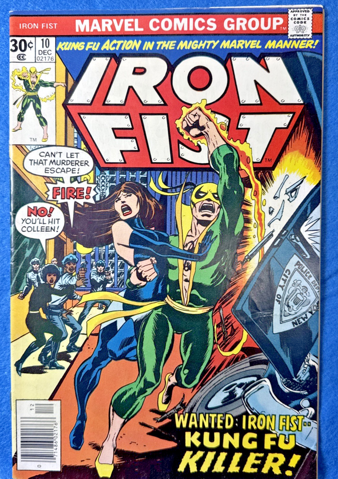MARVEL – IRON FIST – VOL. 1 (1975-1976) #10 – VERY NICE BOOK