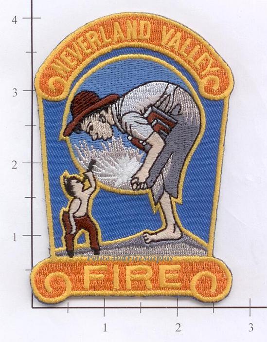 California – Neverland Valley Ranch CA Fire Dept Patch Michael Jackson
