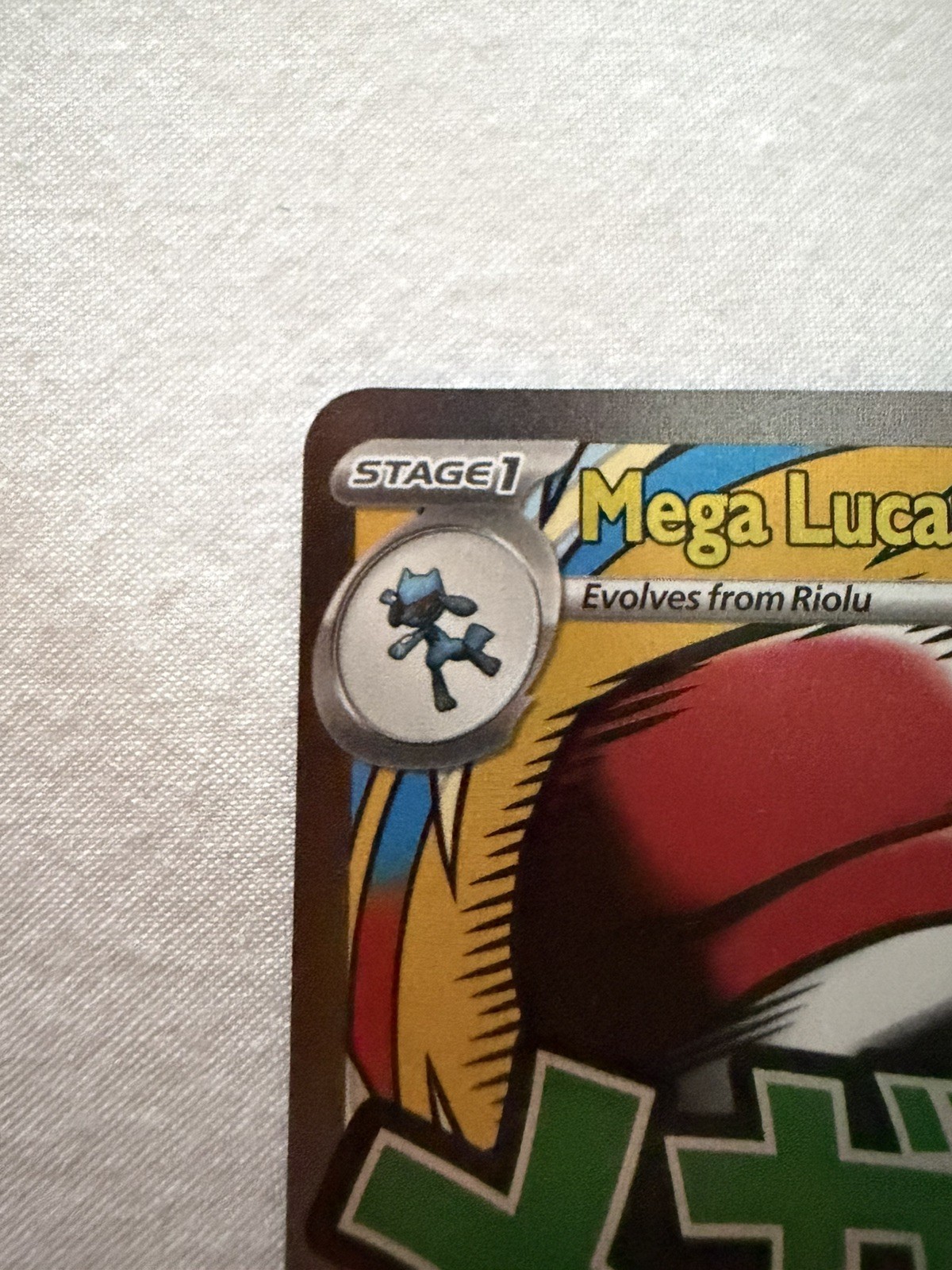 NM Mega Lucario ex MEP 033 Mega Evolution Promo Pokemon Card
