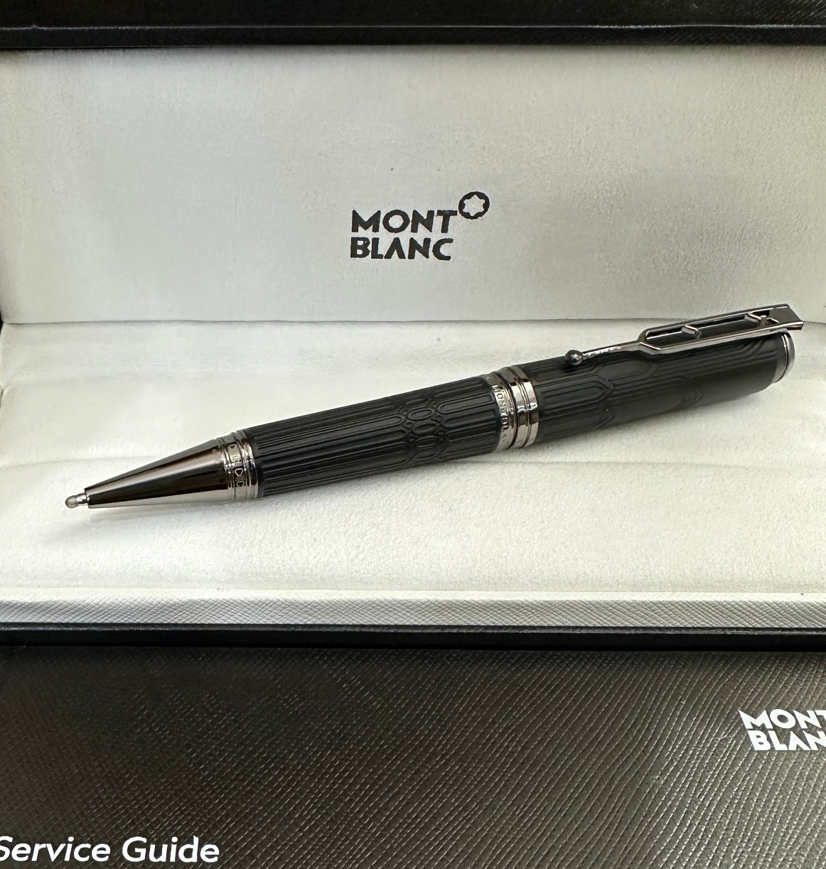 Montblanc Writer Edition Victor Hugo Rollerball Pen Limited Edition Black/Silver