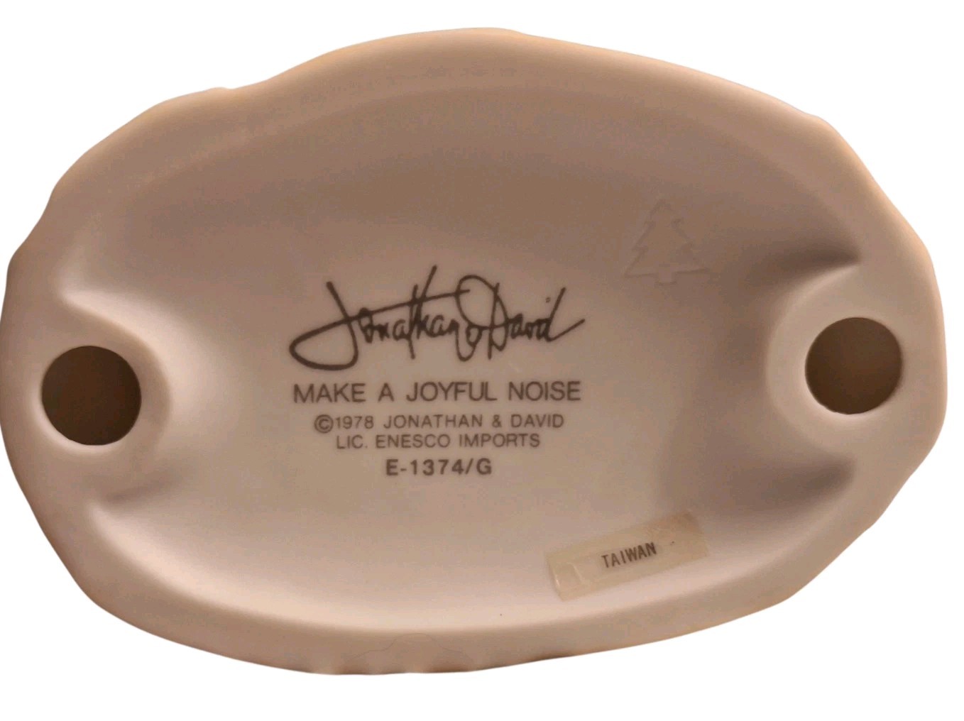 Precious Moments „Make a Joyful Noise“ E-1374/G 1978 Original 21 Girl & Goose
