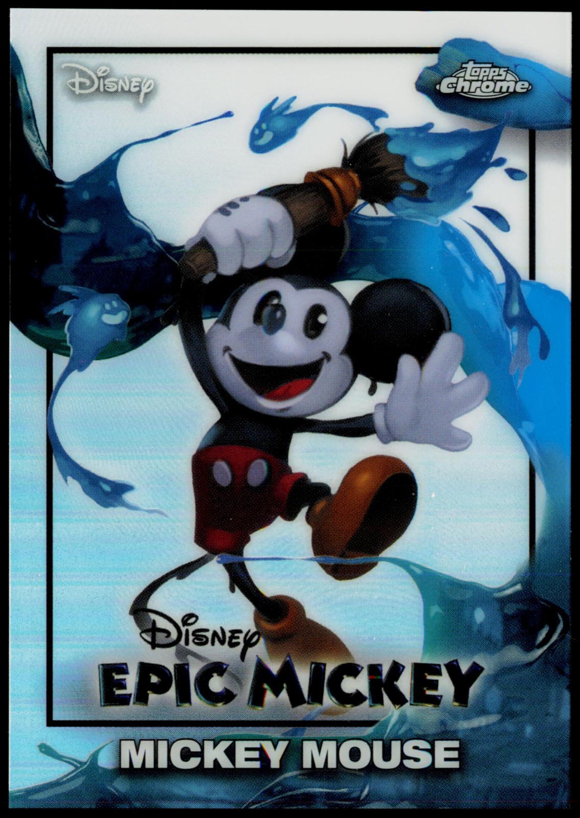 2026 Topps Disney Neon #EM-1 Mickey Mouse Epic Mickey