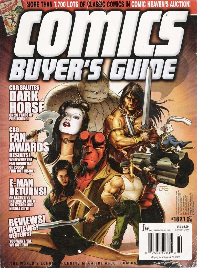Comics Buyer’s Guide #1621 FN; F&W | w/Bag+Board