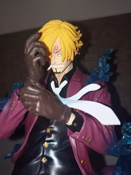 ONE PIECE Action Figure Sanji 25cm/9.84in PVC Statue Collection Model Toy Gift