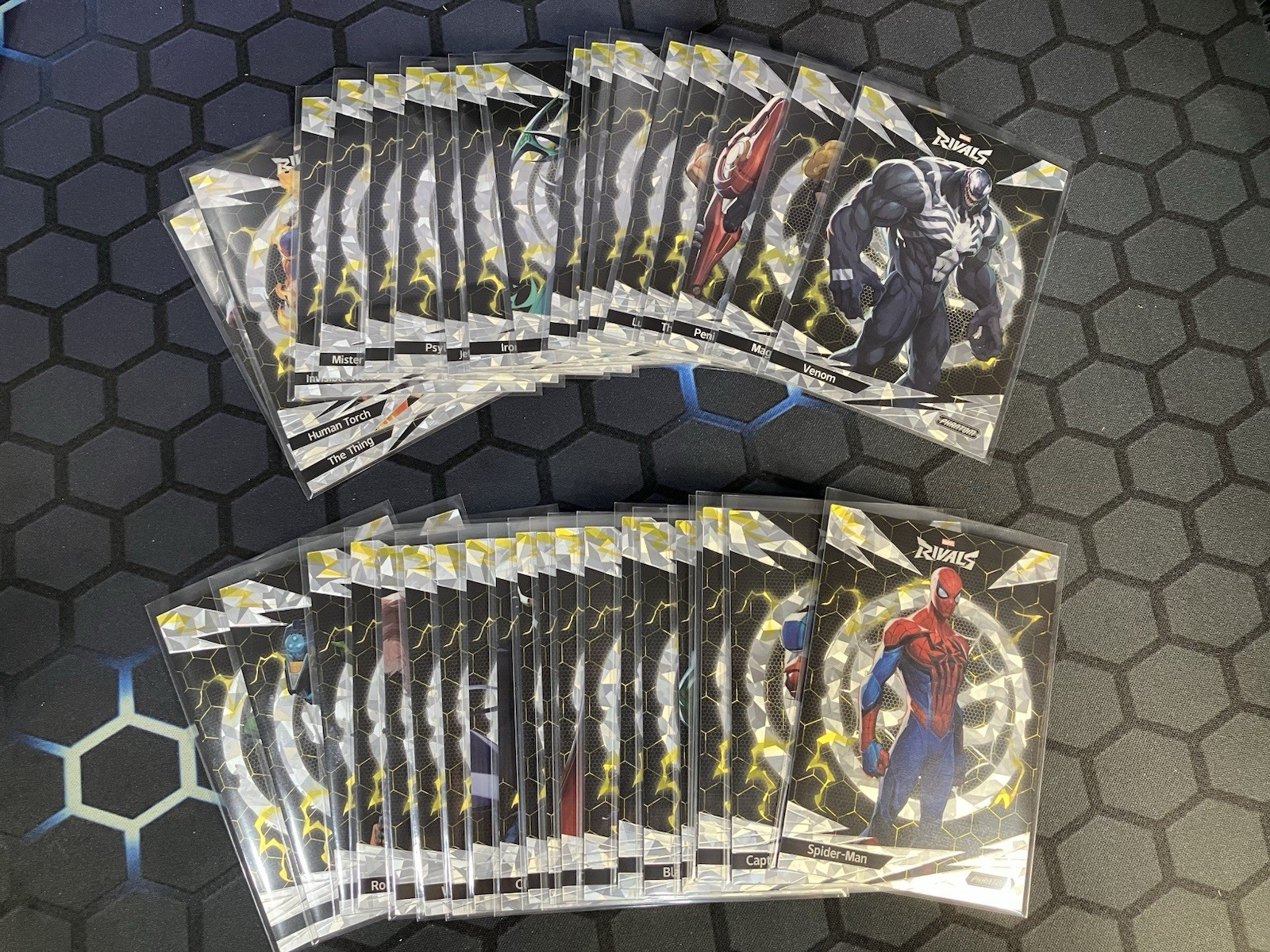 2025 Kakawow Phantom Marvel Rivals BASE Full Set #1-37 Spider-Man