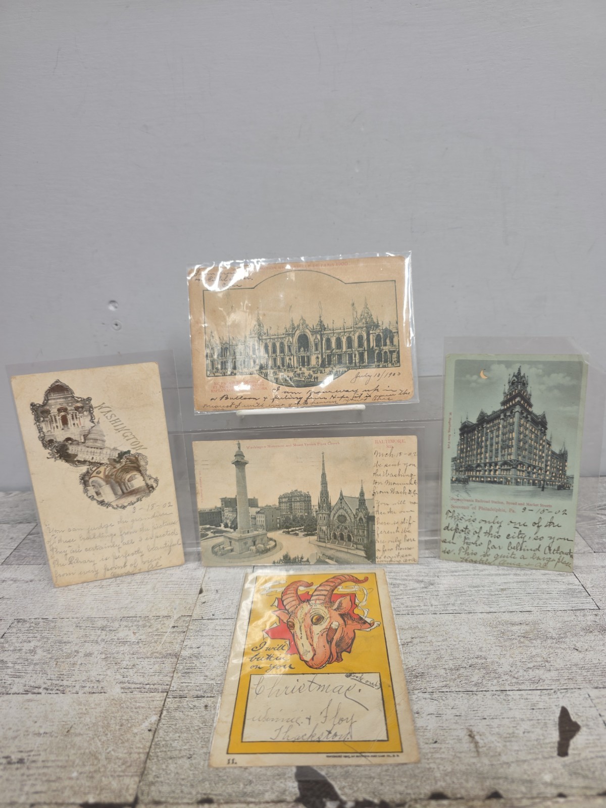 Vintage Early 1900’s Postcards Lot Of 5 Read For Locations