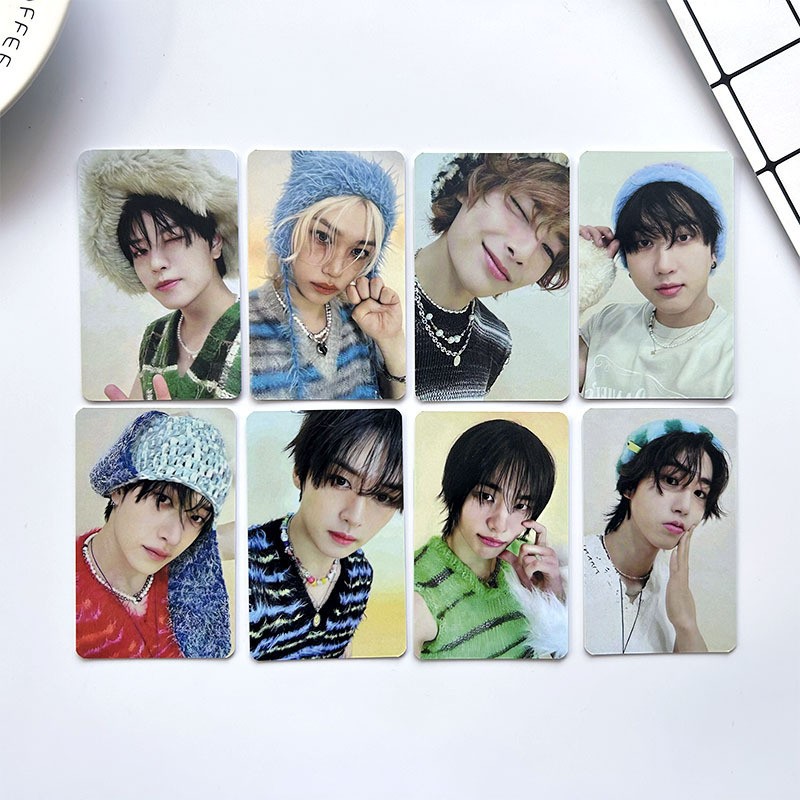 Stray Kids – Ate Boom Double Sided LeeYong-Bok Bang Chan Photocards Gift 8pcs