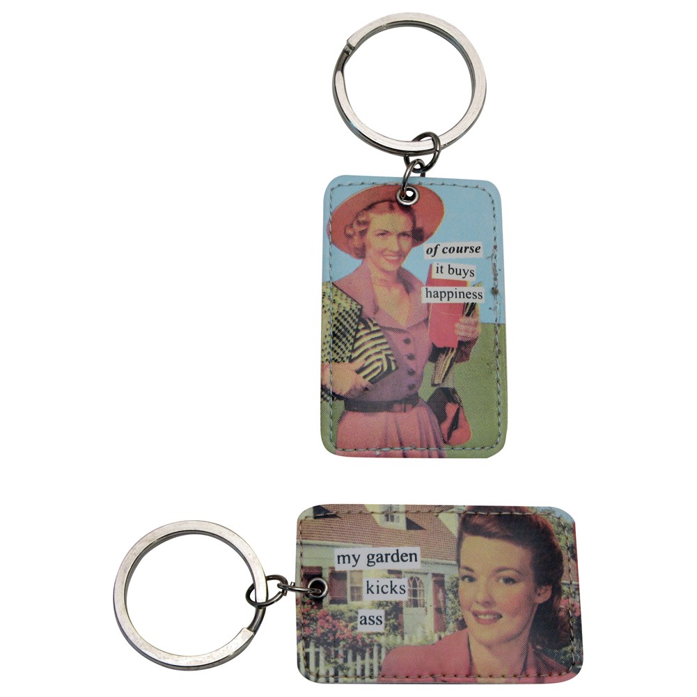 Bundle – 2 Items: Anne Taintor Keychains