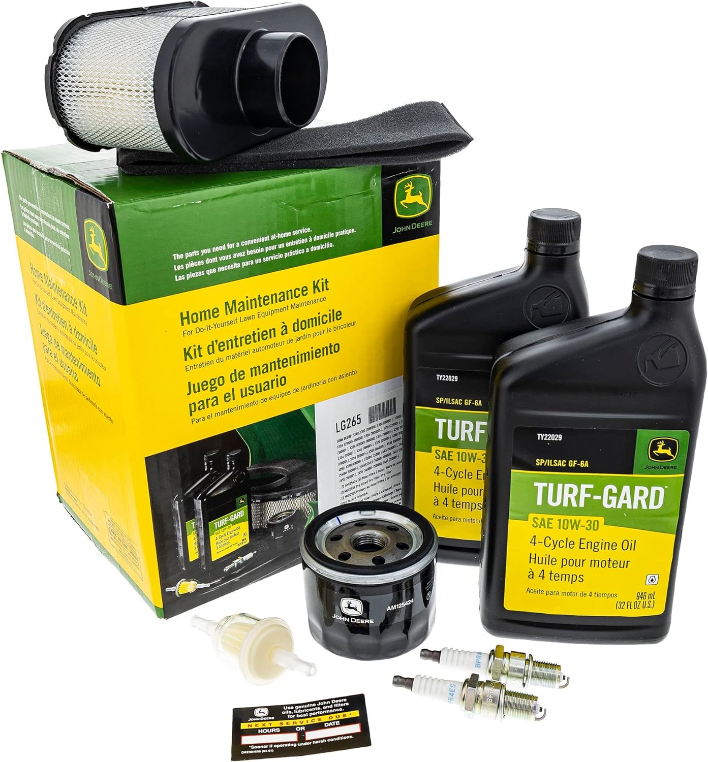 LG265 OEM Tune-Up Kit: S240 X300 X350 X500 X570 Z445 Z665 Kawasaki​