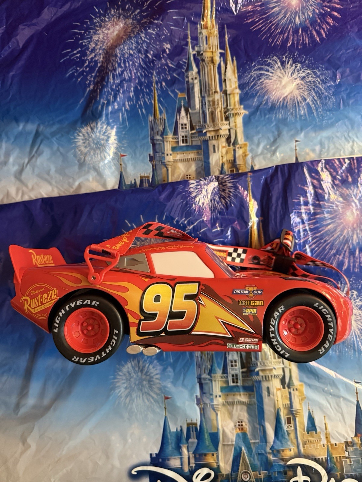 NEW 2026 Disney Parks Cars Lightning McQueen 20th Anniversary Popcorn Bucket