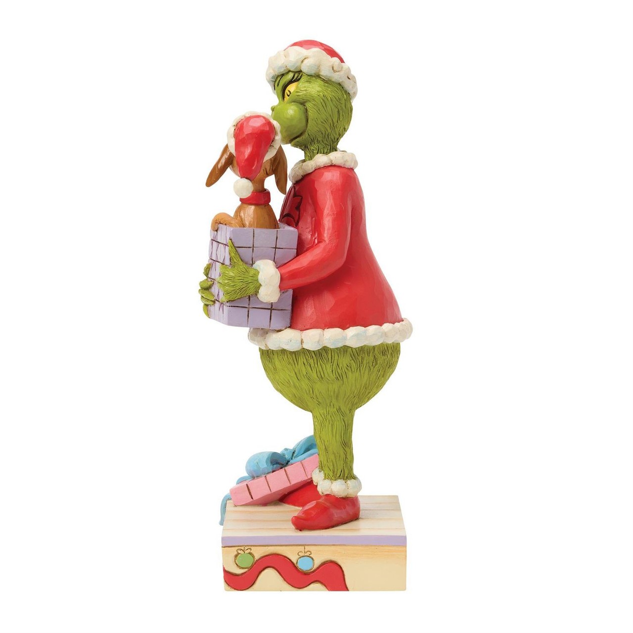 Jim Shore Grinch & Max in Gift Box 9.5-Inch Grinch Collection Figurine 6018957