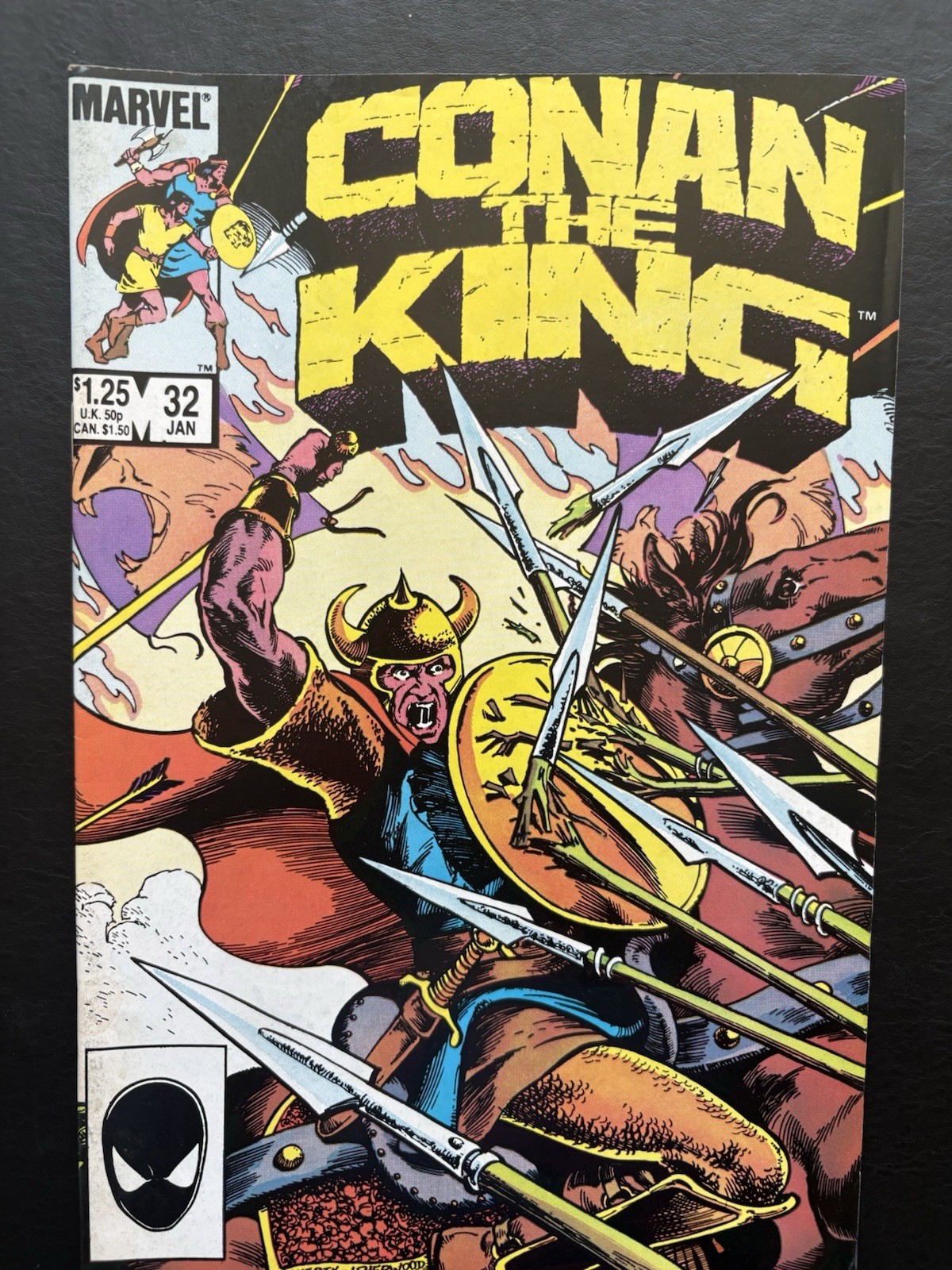 Conan the King #32 Marvel Comic 1986 January