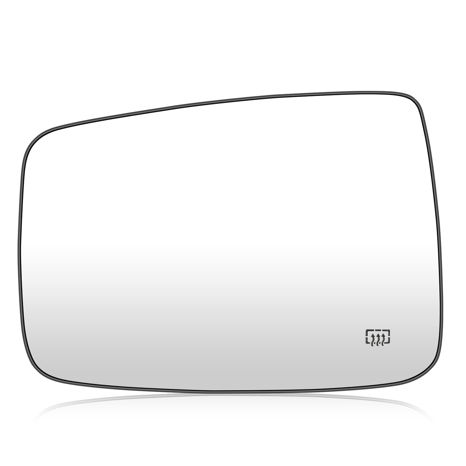 Driver Left Side View Heated Mirror Glass for Dodge Ram 1500 2009-2017 for Ra…