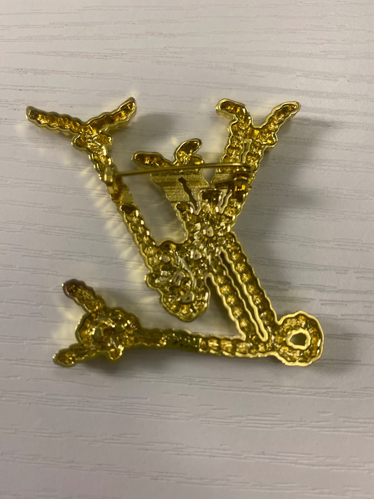 Louis Vuitton Classy And Elegant Pin Brooch