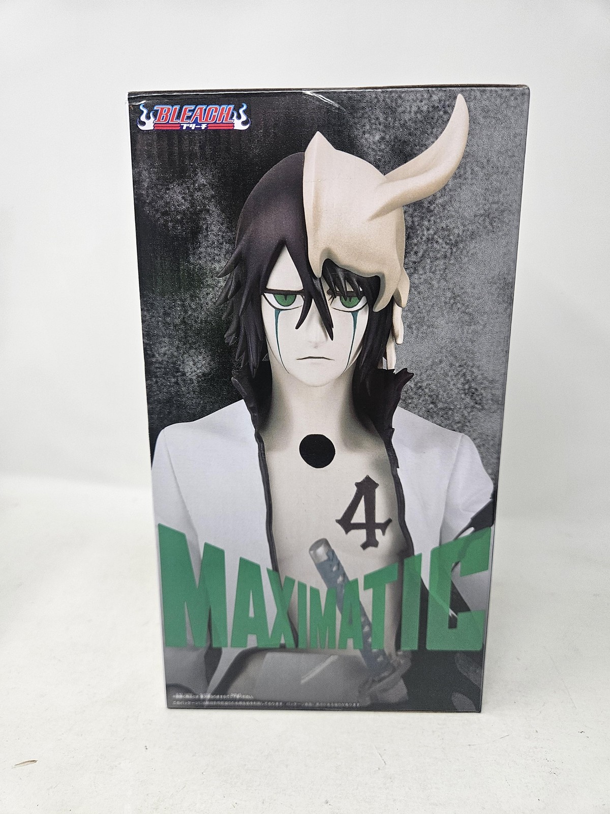 Banpresto Bleach Maximatic Ulquiorra Cifer Anime PVC Prize Figure New Boxed