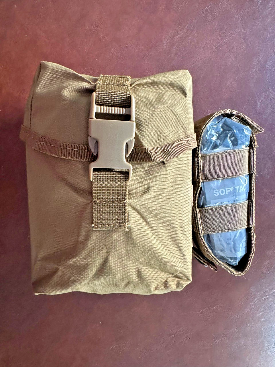 USGI Fully Stocked IFAK (SOF TQ included) Combat Medic–Cordura 500– UNEXPIRED