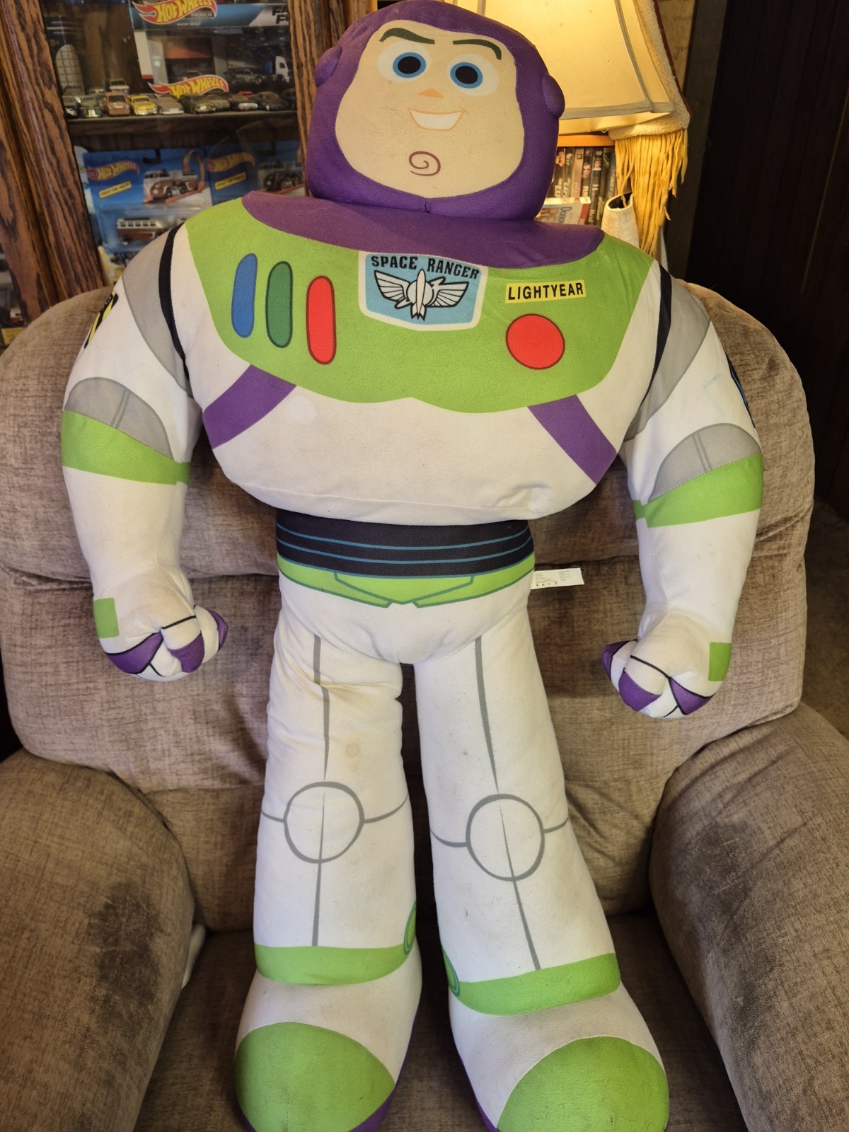 2019 Giant Disney Pixar Buzz Lightyear Toy Story Stuffed Toy 40″ Tall SEE PHOTOS