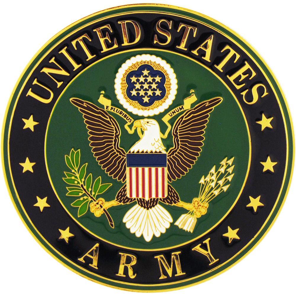 U.S. Army Car Grille Badge 3″